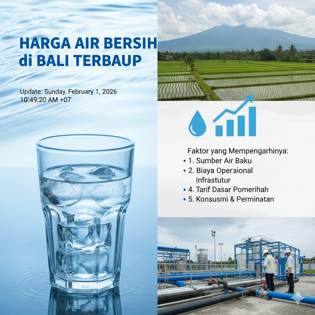 Harga Air Bersih di Bali